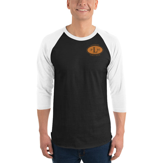 3/4 sleeve raglan shirt with LPH front logo