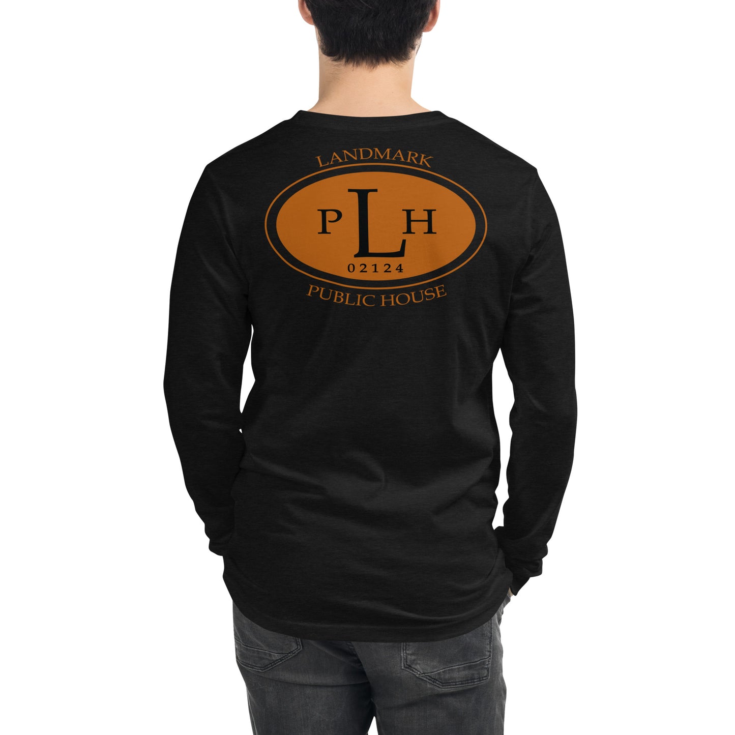 Unisex Long Sleeve Tee LPH Logo Front & Back Print