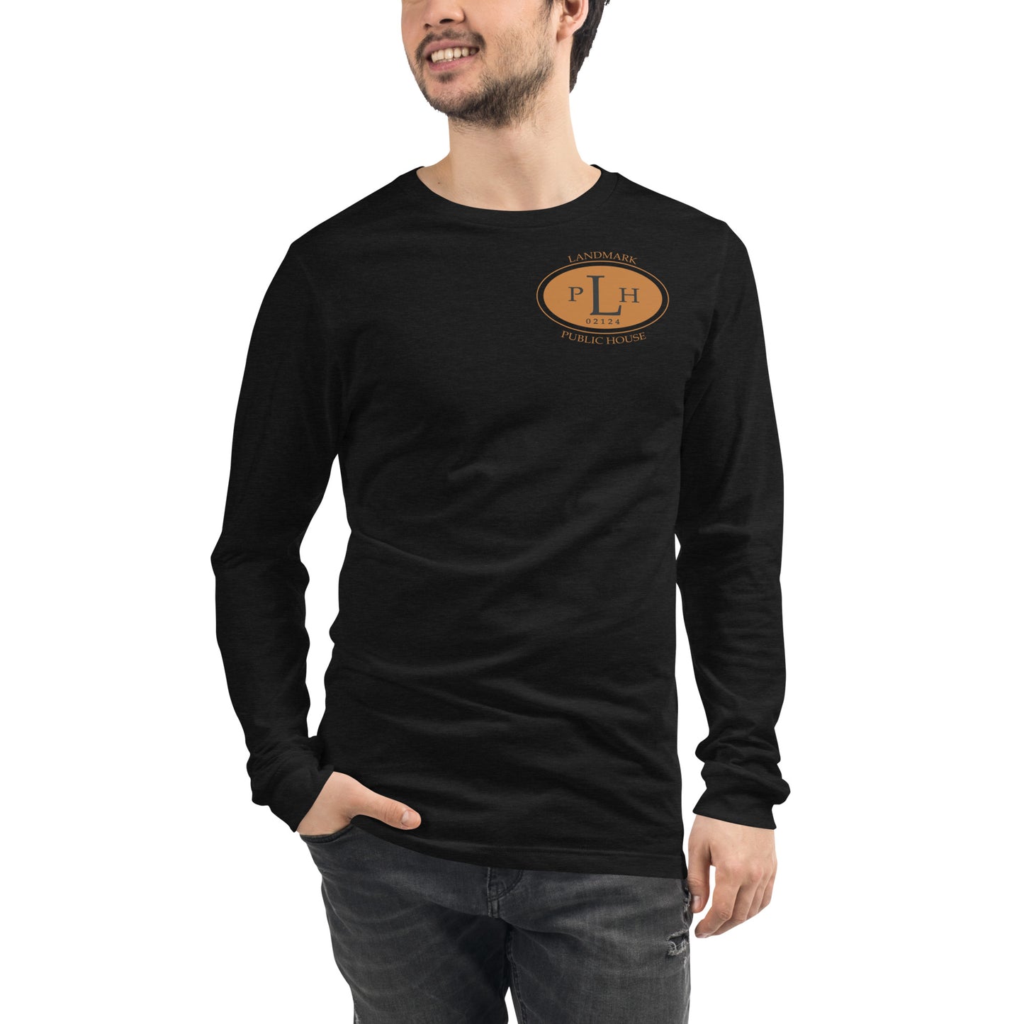 Unisex Long Sleeve Tee LPH Logo Front & Back Print