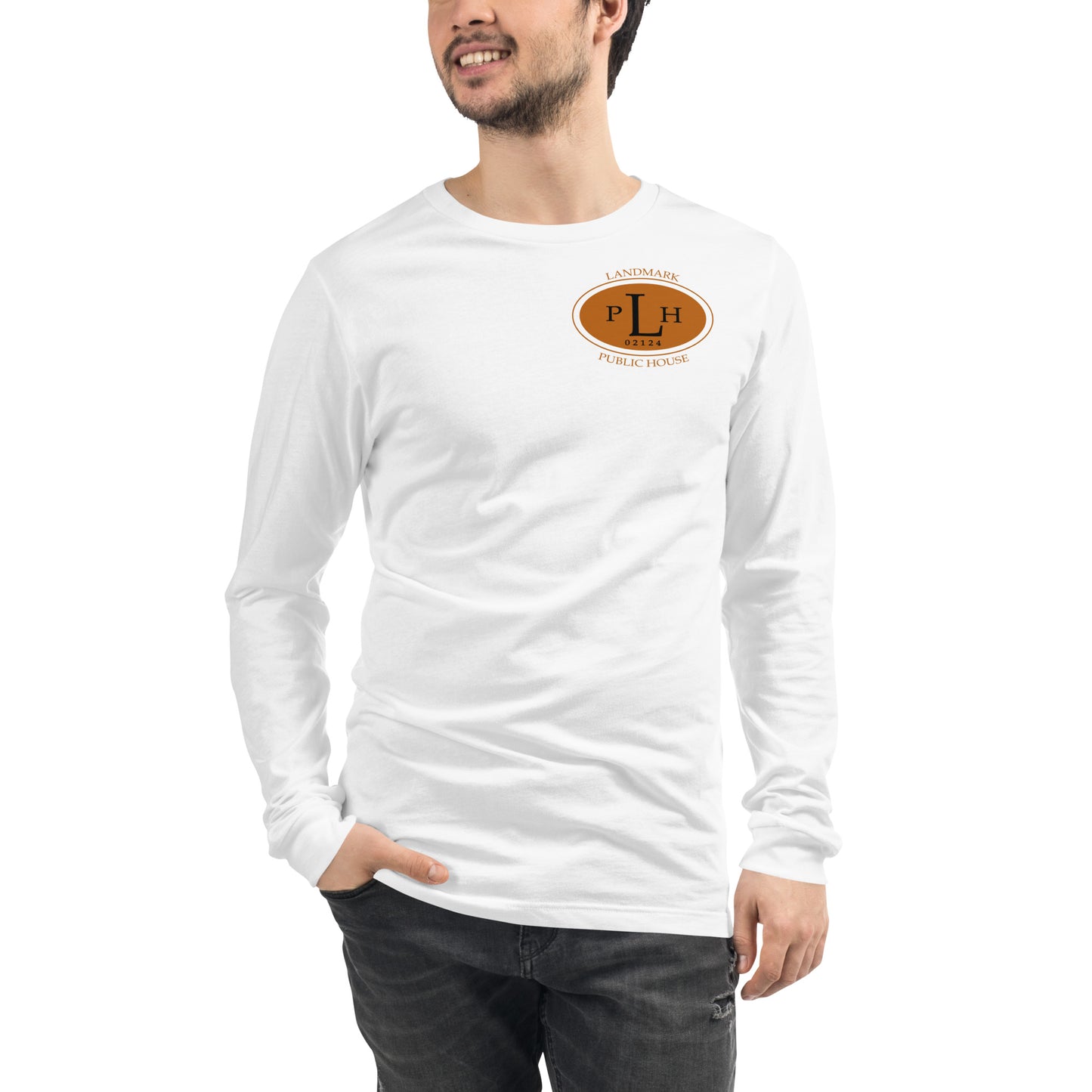 Unisex Long Sleeve Tee LPH Logo Front & Back Print